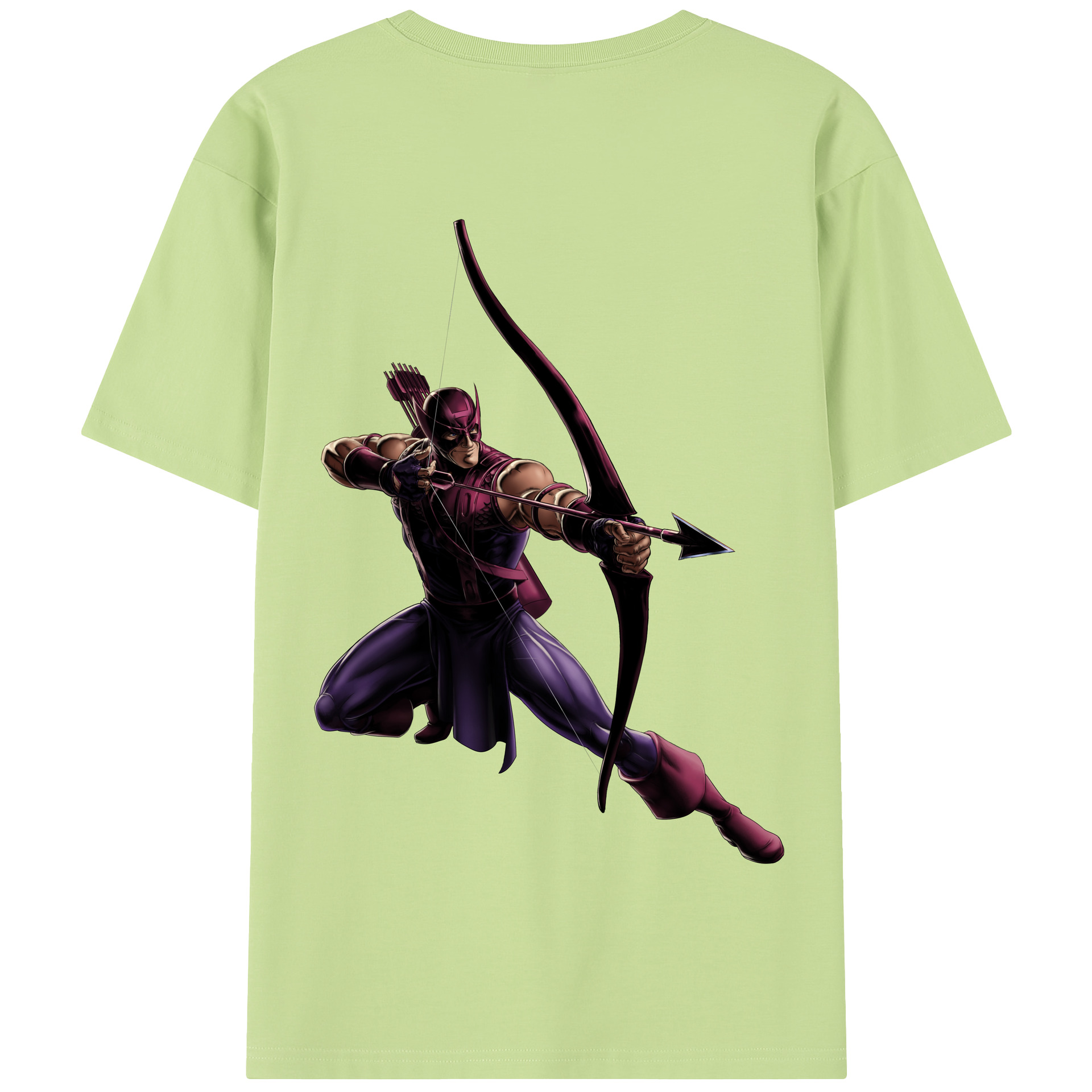 （画像用） アベンジャーズ The Avengers 綿100％半袖Tシャツ（背面プリント）